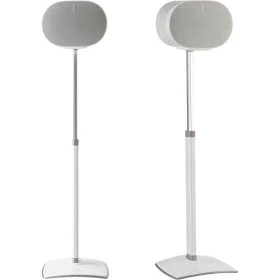 SANUS Justerbar Gulvstander for Sonos ERA 300 (Hvid, Par)
