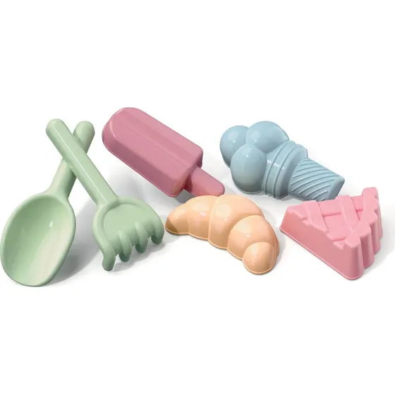 Androni Sweets Sandkassesæt 6 dele med skovl og rive