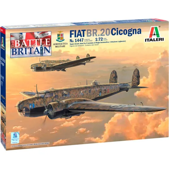 Italeri 1:72 Fiat BR.20 Cicogna Modelfly