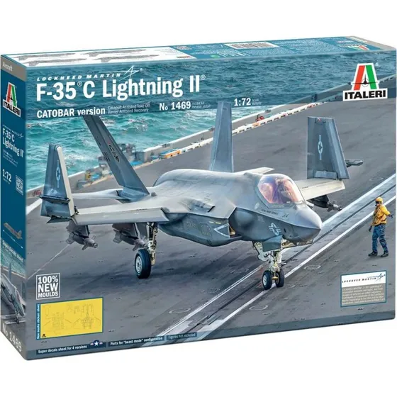 Italeri F-35C Lightning II Model Byggesæt 1:72