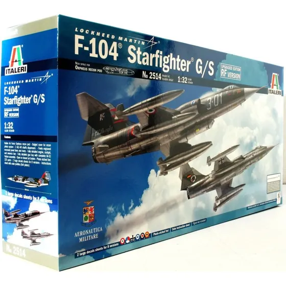 Italeri F-104G Recce Pod Orpheus 1:32