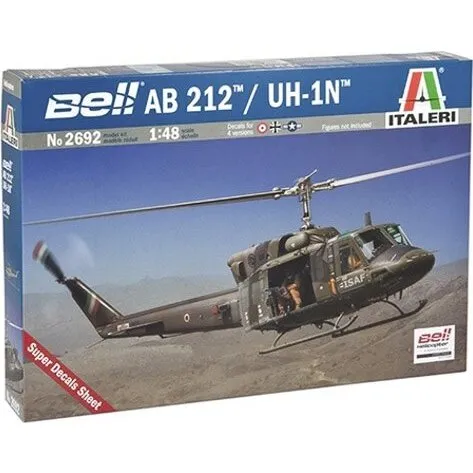 Italeri AB 212 / UH 1N 1:48 Byggesæt