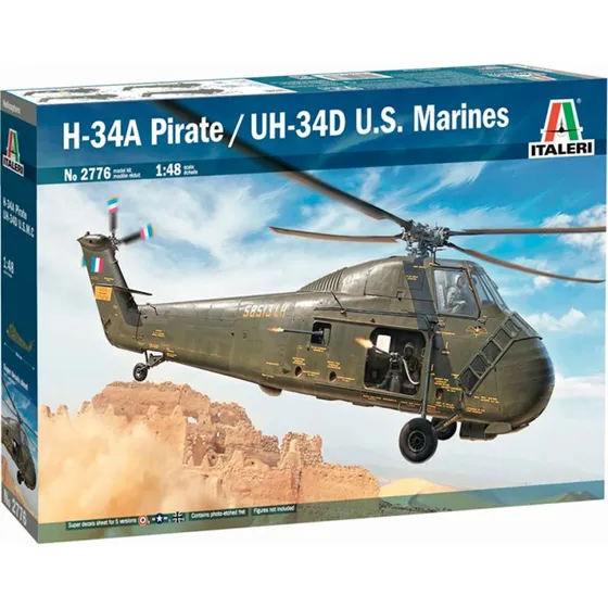 Italeri H-34A Pirate/UH-34D 1:48 Modelhelikopter