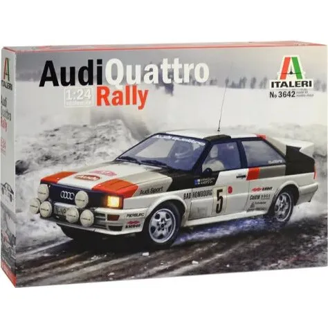 Italeri Audi Quattro Rally 1:24 Byggesæt