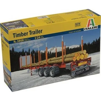 Italeri Timber Trailer 1:24 - Byggesæt