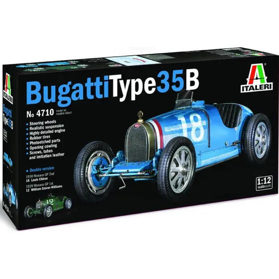 Italeri Bugatti Type 35B 1:12