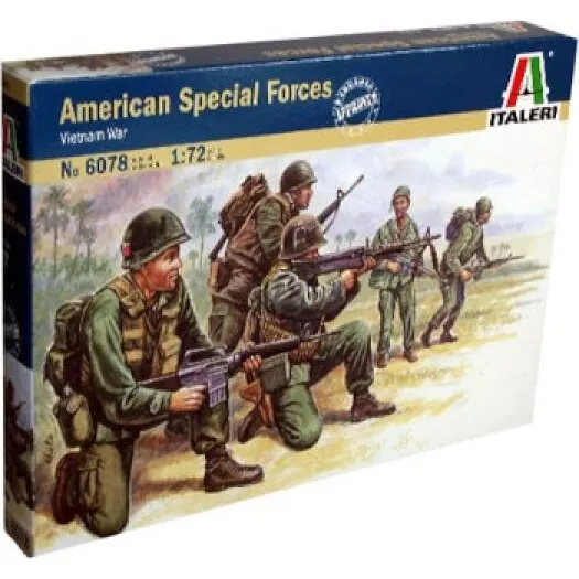 Italeri Vietnam War American Special Forces 1:72 - 6078s