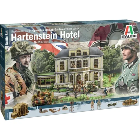 Italeri Operation Market Garden Hartenstein Hotel 1:72