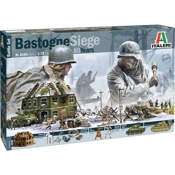 Italeri 6186 Bastogne 80th Byggesæt 1:72