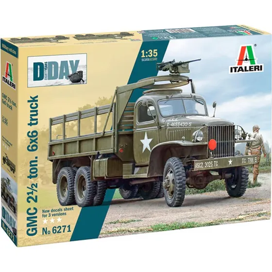 Italeri 1:35 GMC 2 1/2T D-Day 80års Jubilæum Modellastbil