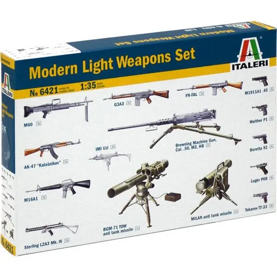 Italeri Modern Light 1:35 Legetøjsvåben