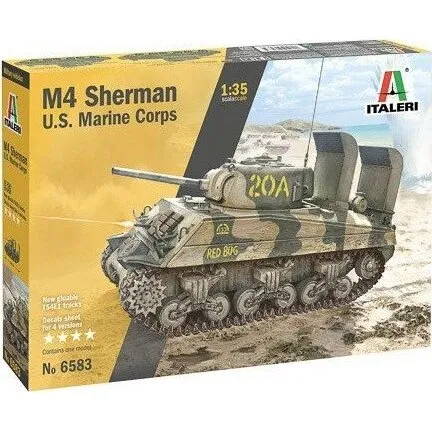 Italeri M4A2 U.S. Marine Corps 1:35 Byggesæt
