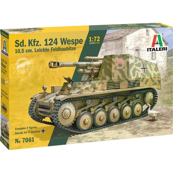 Italeri Sd.Kfz. 124 Wespe 1:72
