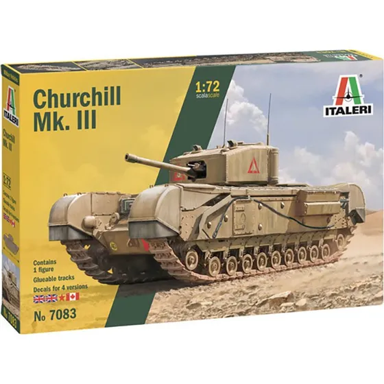 Italeri Churchill Mk. III 1:72 Modeltank