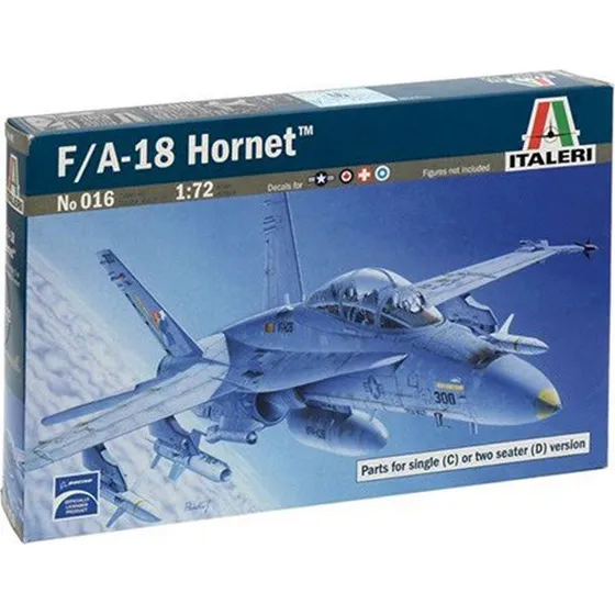 Italeri F/A-18C/D Wild Weasel 1:72 Modelfly Byggesæt