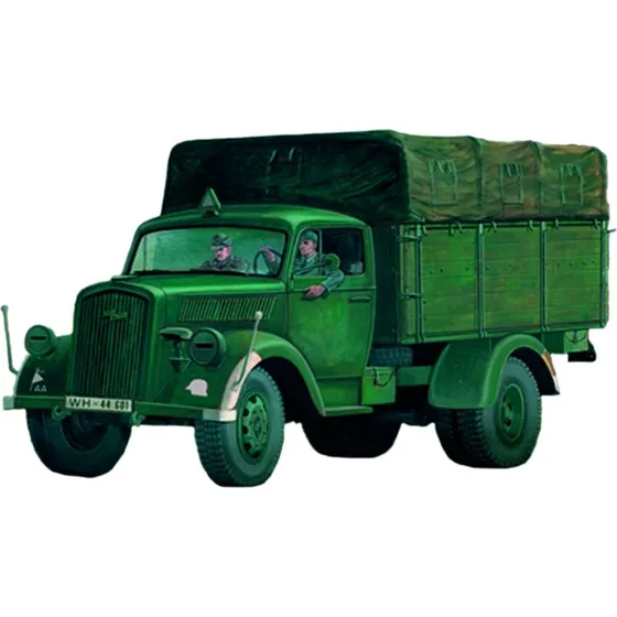 Italeri 216 Opel Blitz S 1:35 Tysk Lastbil Modelbyggesæt