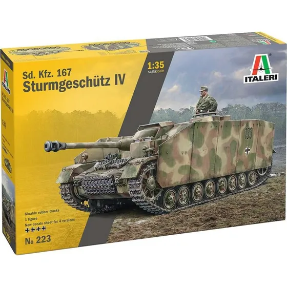 Italeri Sd.Kfz. 167 Sturmgeschütz IV 1:35 Byggesæt
