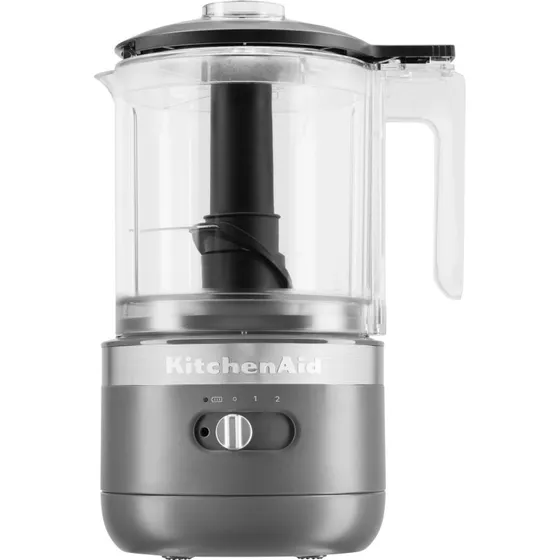 KitchenAid 5KFCB519EDG Trådløs Mini Foodprocessor, Koksgrå