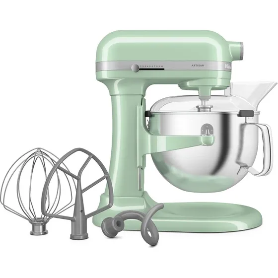 KitchenAid Artisan 5KSM60SPX 5,6L røremaskine med løftearm, pistage