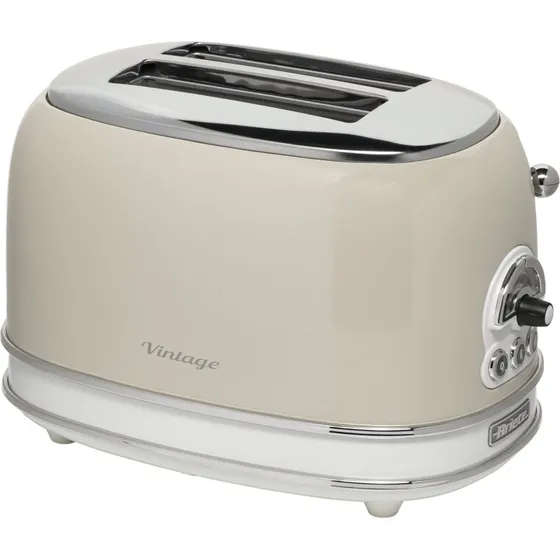 Ariete 155 Vintage Brødrister 2 skiver, beige