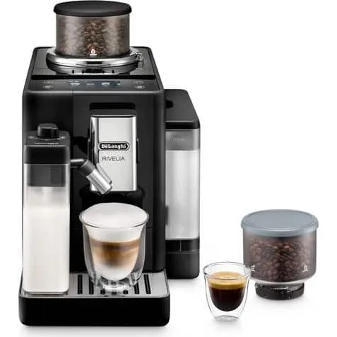 De'Longhi Rivelia EXAM440.55.B Automatisk Espressomaskine Sort Onyx