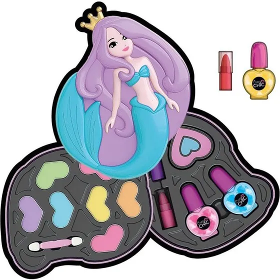 Crazy Chic Havfrue Makeup Sæt til Børn