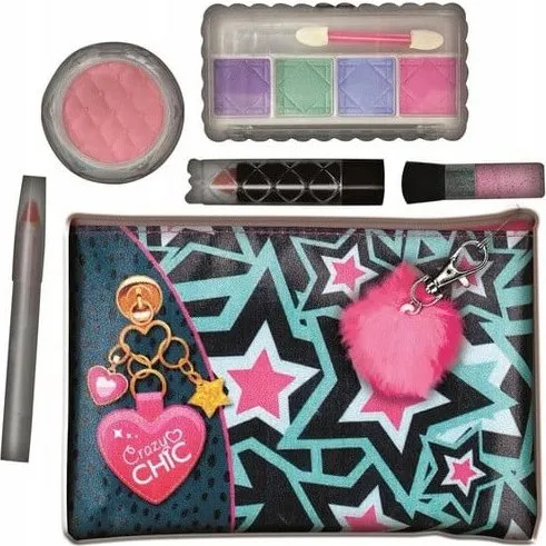 Clementoni Crazy Chic Make Up Pouch - 6+ år