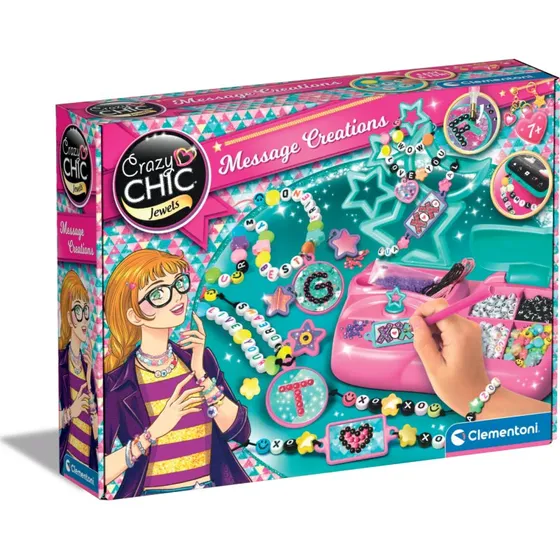 Crazy Chic Jewels Message Creations - Smykker med bogstaver og perler