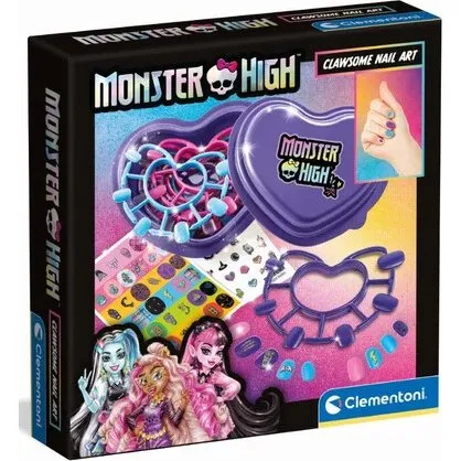 Clementoni Monster High Clawsome Nail Art - Neglesæt til Børn