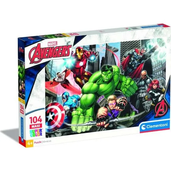 Clementoni SuperColor Maxi Avengers 104 brikker