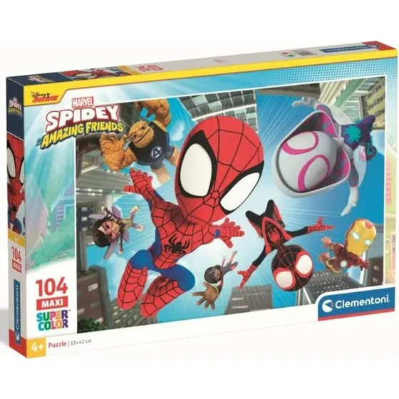 Clementoni Spidey og hans fantastiske venner - 104 brikker