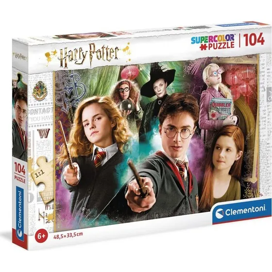 Clementoni Harry Potter SuperColor Puslespil – 104 Brikker