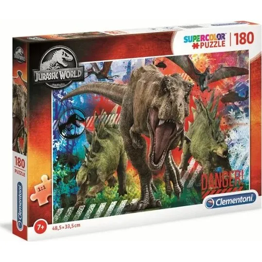 Clementoni Jurassic World Puslespil – 180 Brikker