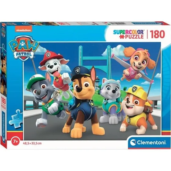 Clementoni Paw Patrol Puslespil 180 Brikker