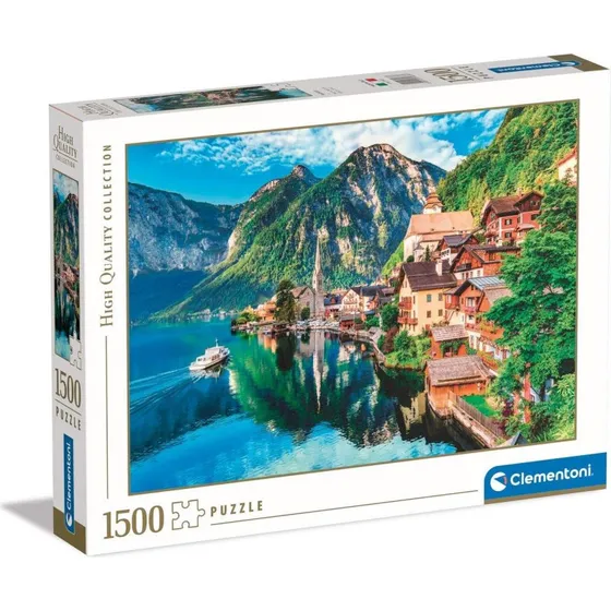 Clementoni Puslespil 1500 brikker Hallstatt, Østrig, 59x84 cm