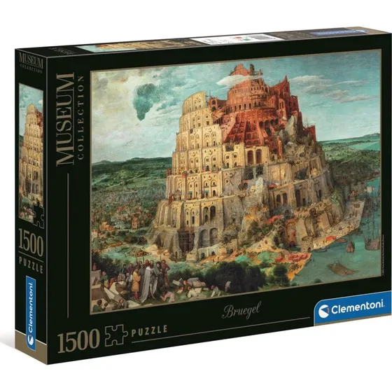 Clementoni Puslespil - Tower of Babel - 1500 Brikker