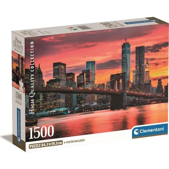 Clementoni East River at Dusk 1500 stk Puslespil