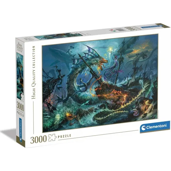 Clementoni The Underwater Battle 3000 Brikker