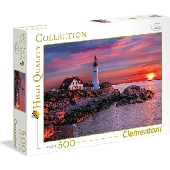 Clementoni 500 brikker Portland Head Light
