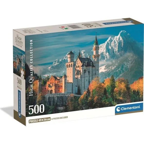 Clementoni Neuschwanstein 500 Pcs Puslespil
