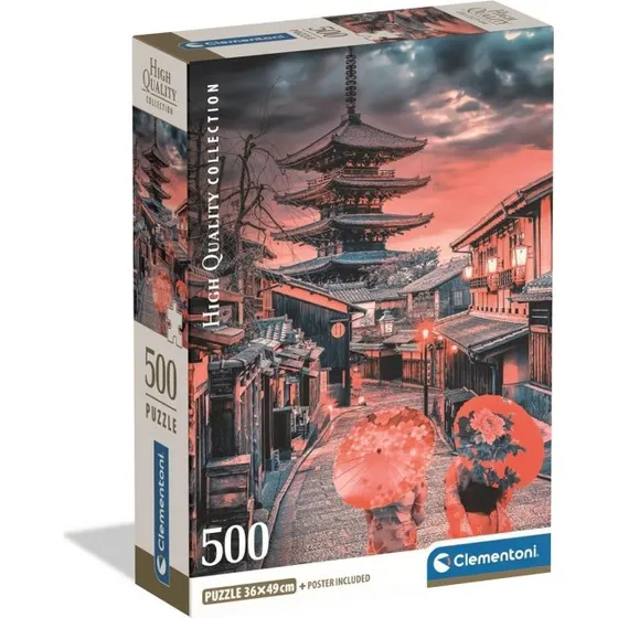 Clementoni Evening In Kyoto 500 Pcs Puslespil