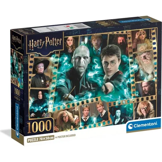 Clementoni Harry Potter 1000 Brikker - High Quality Collection