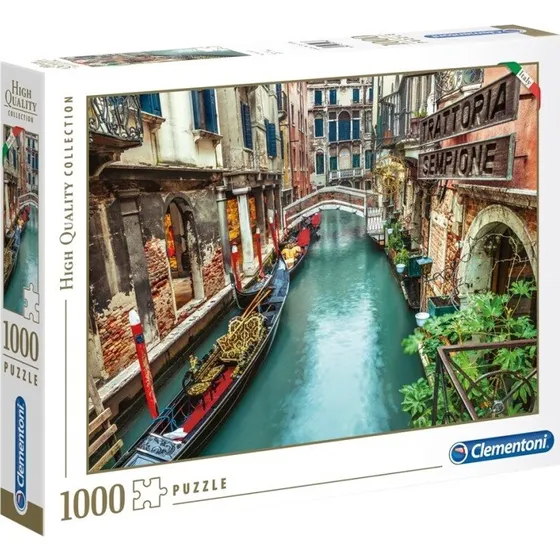 Clementoni Venedig Puslespil - 1000 Brikker