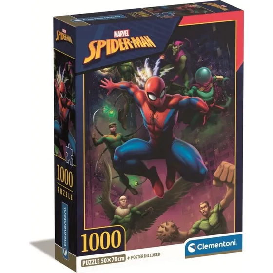 Clementoni Spiderman 1000 stk Puslespil