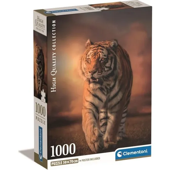 Clementoni Tiger 1000 stk Puslespil