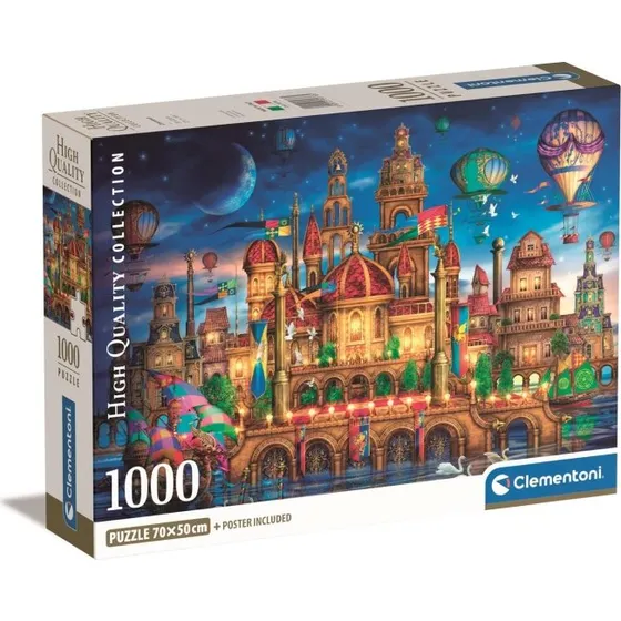 Clementoni Downtown 1000 stk Puslespil