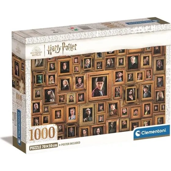 Clementoni Harry Potter Impossible Puslespil 1000 Brikker