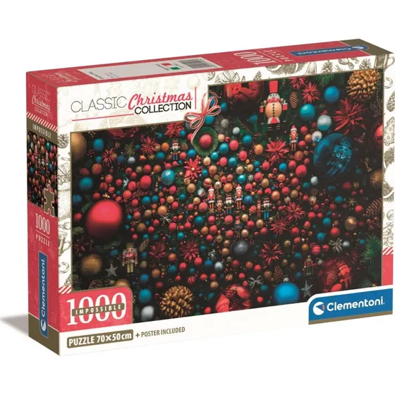Clementoni Impossible Christmas Vibes 1000 Brikker