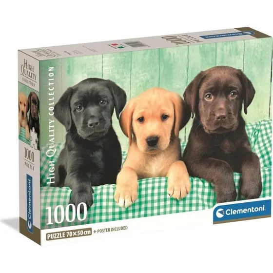 Clementoni Three Labs 1000 Brikker Puslespil