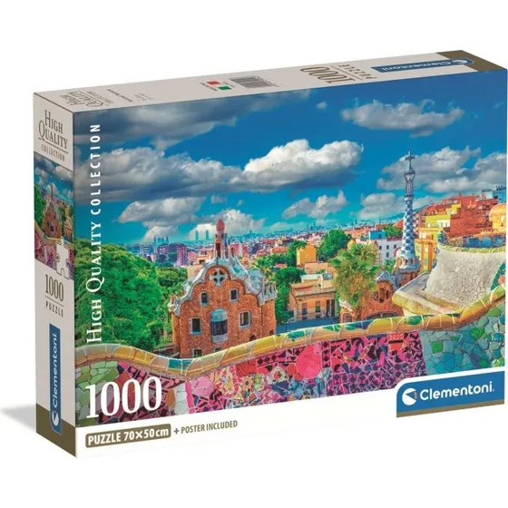 Clementoni Park Güell Barcelona 1000 Brikker